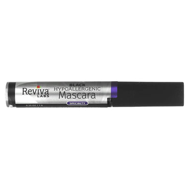 REVIVA, Liquid Mascara Black, .25 OUNCE UPC 087992111013 | Hilife Vitamins