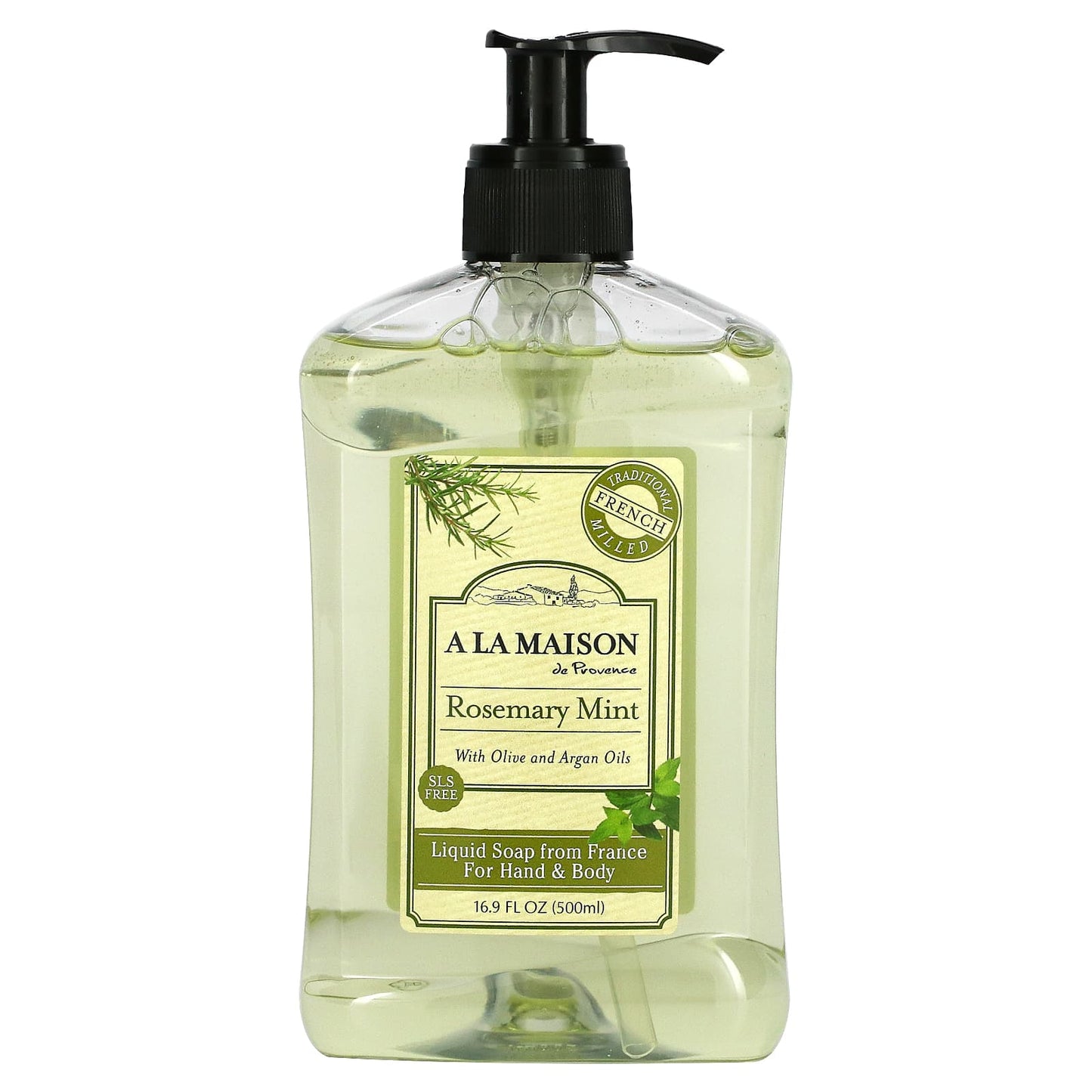A LA MAISON, Liquid Soap Rosemary Mint, 16.9 OUNCE UPC 182741000317 | Hilife Vitamins