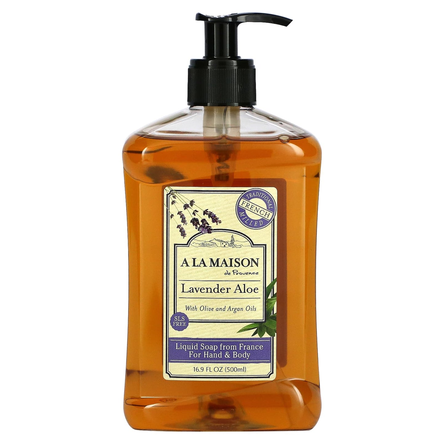 A LA MAISON, Liquid Soap Lavender Aloe, 16.9 OUNCE UPC 182741000324 | Hilife Vitamins