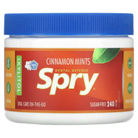 SPRY, Spry Mints 100% Xylitol Cinnamon, 240 CT UPC 700596000100 | Hilife Vitamins