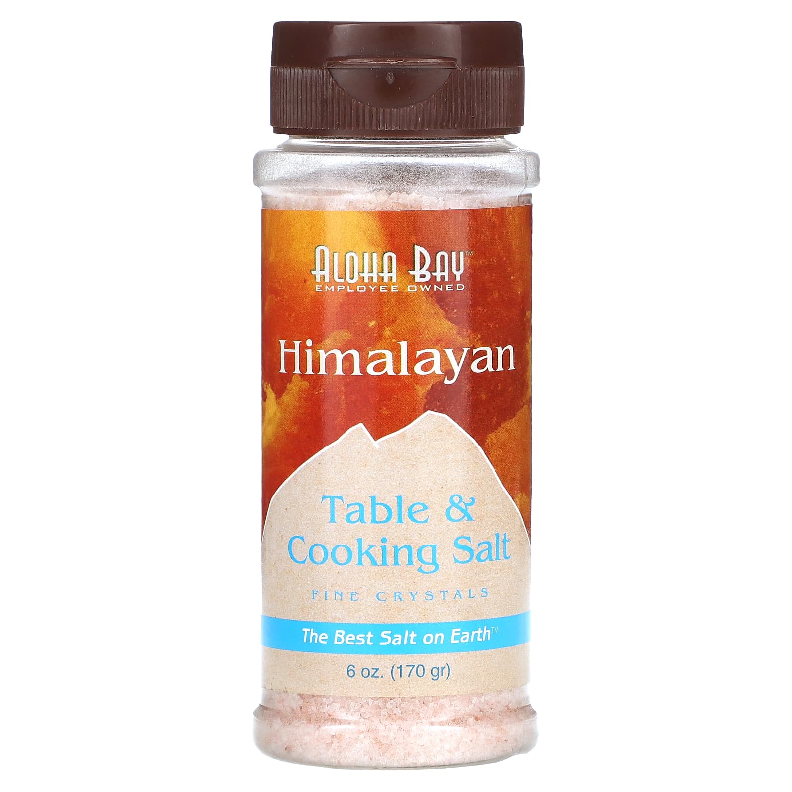 Aloha Bay, Himalayan Salt Fine, 6 OUNCE UPC 760860868300 | Hilife Vitamins
