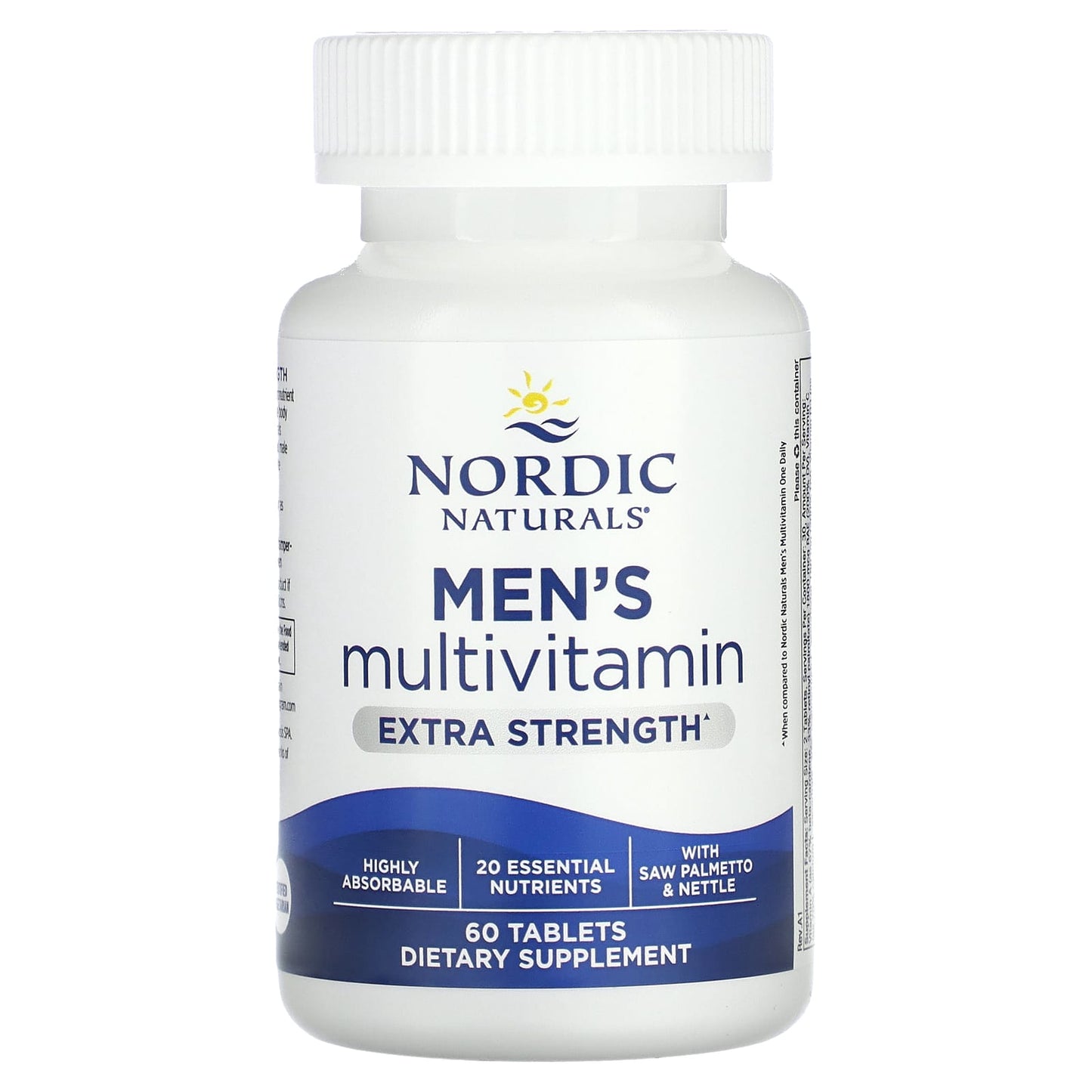 Nordic Naturals, Mens Multivitamin Extra Strength, 60 UPC 768990015519 | HiLife Vitamins