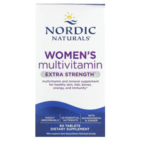 Nordic Naturals, Women's Multivitamin Extra Strength, 60 UPC 768990015526 | HiLife Vitamins
