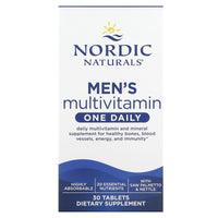 Nordic Naturals, Men's Multivitamin One Daily, 30 UPC 768990015540 | HiLife Vitamins
