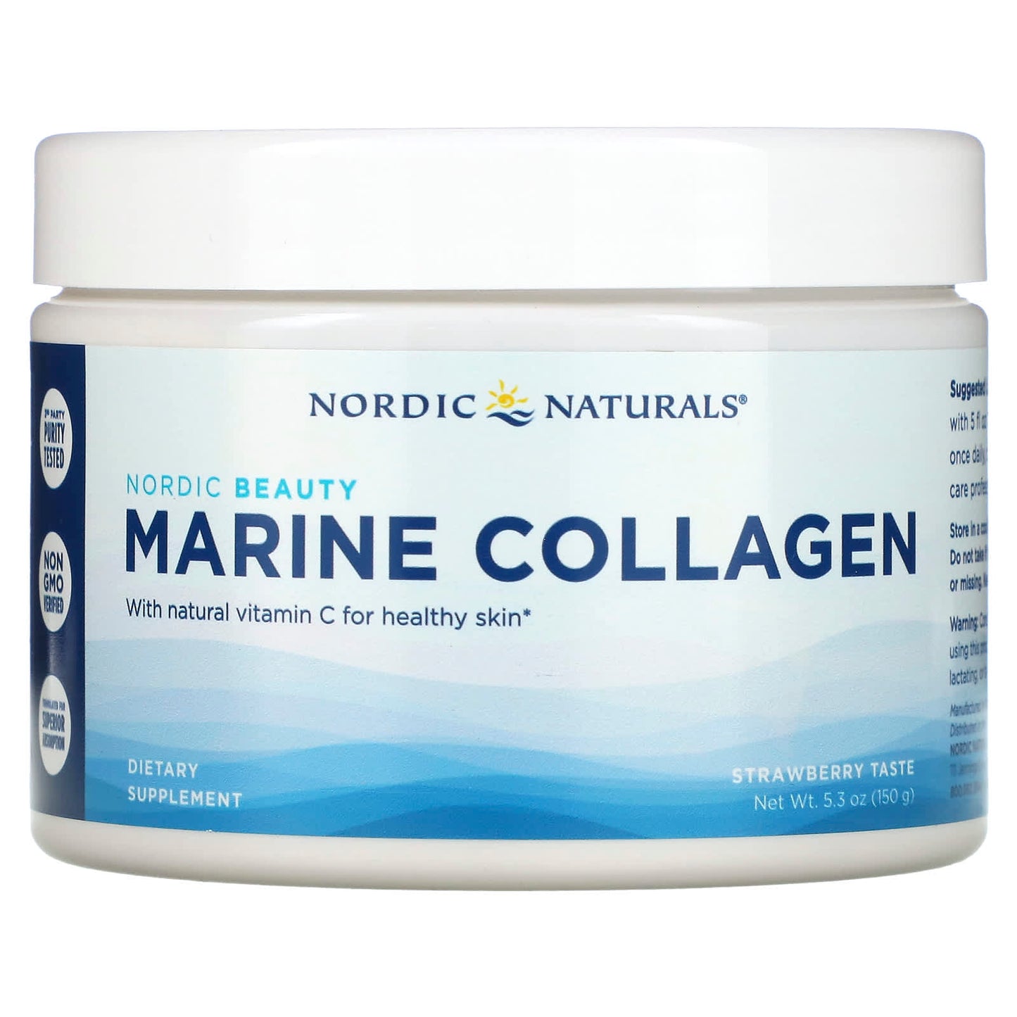 Nordic Naturals, Nordic Beauty Marine Collagen, 5.3 UPC 768990016646 | HiLife Vitamins