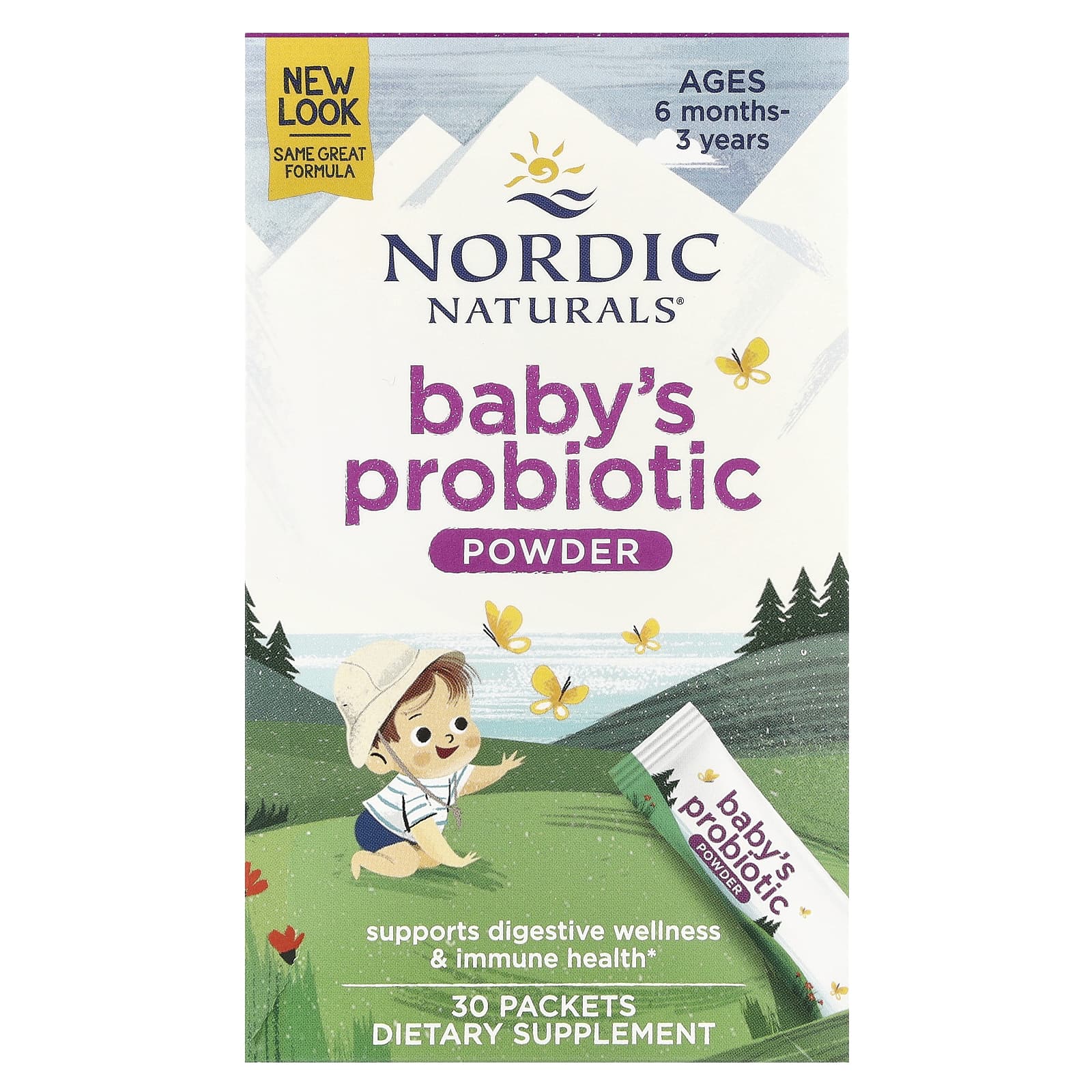 Nordic Naturals, Baby's Probiotic Powder, 1 UPC 768990016752 | HiLife Vitamins