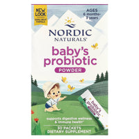 Nordic Naturals, Baby's Probiotic Powder, 1 UPC 768990016752 | HiLife Vitamins
