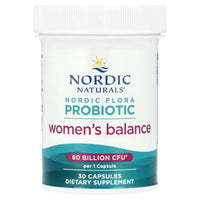 Nordic Naturals, Nordic® Flora Probiotic Women's Balance, 30 UPC 768990016837 | HiLife Vitamins