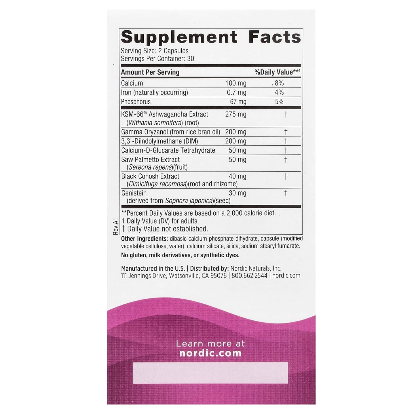 Nordic Naturals, Menopause Support, 60 UPC 768990017391 | HiLife Vitamins