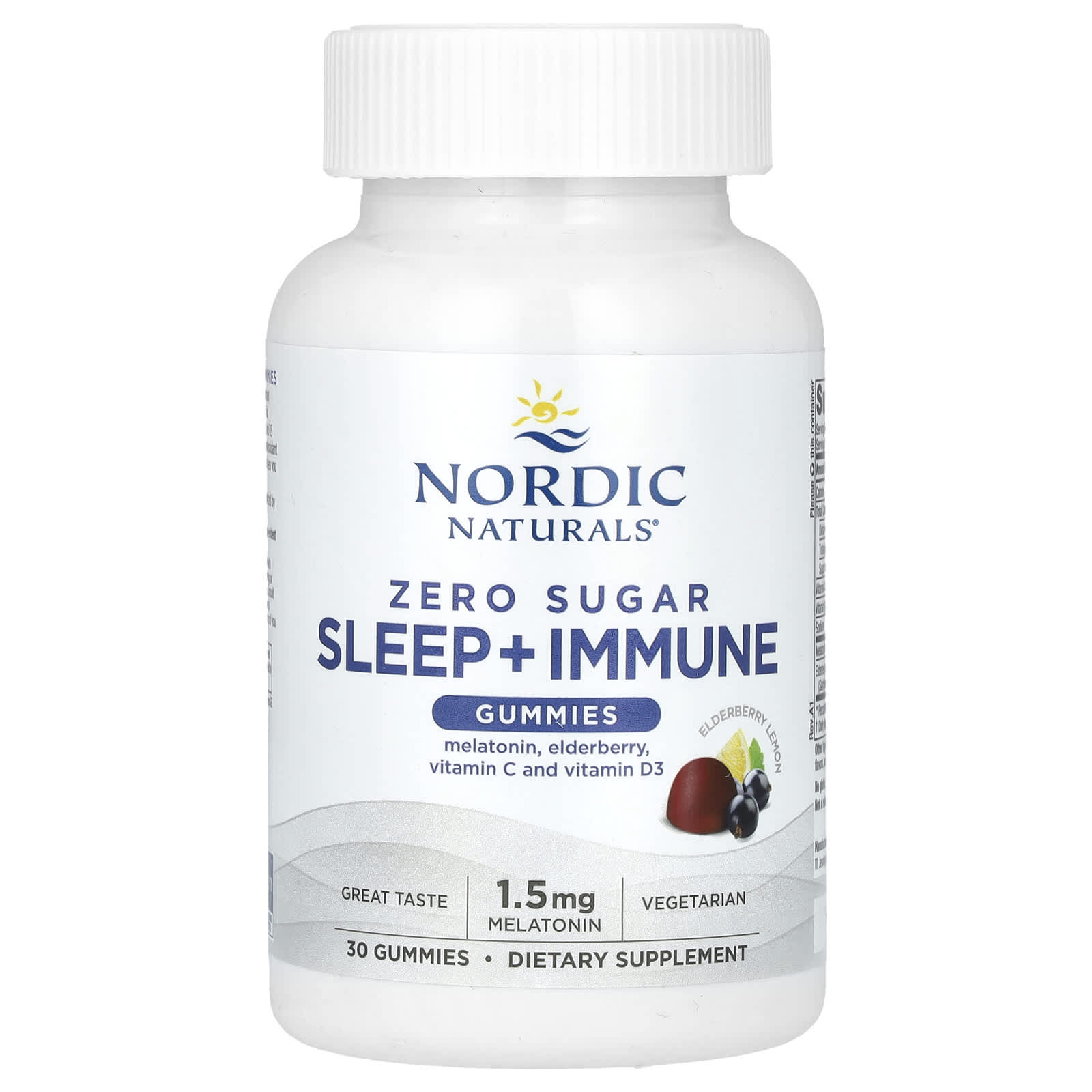 Nordic Naturals, Zero Sugar Sleep + Immune Guummies, 30 UPC 768990301872 | HiLife Vitamins