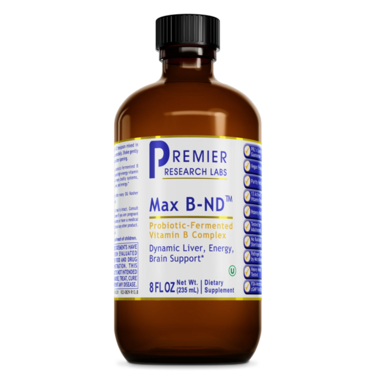 Premier Research Labs, Max B-ND, 8 fl oz