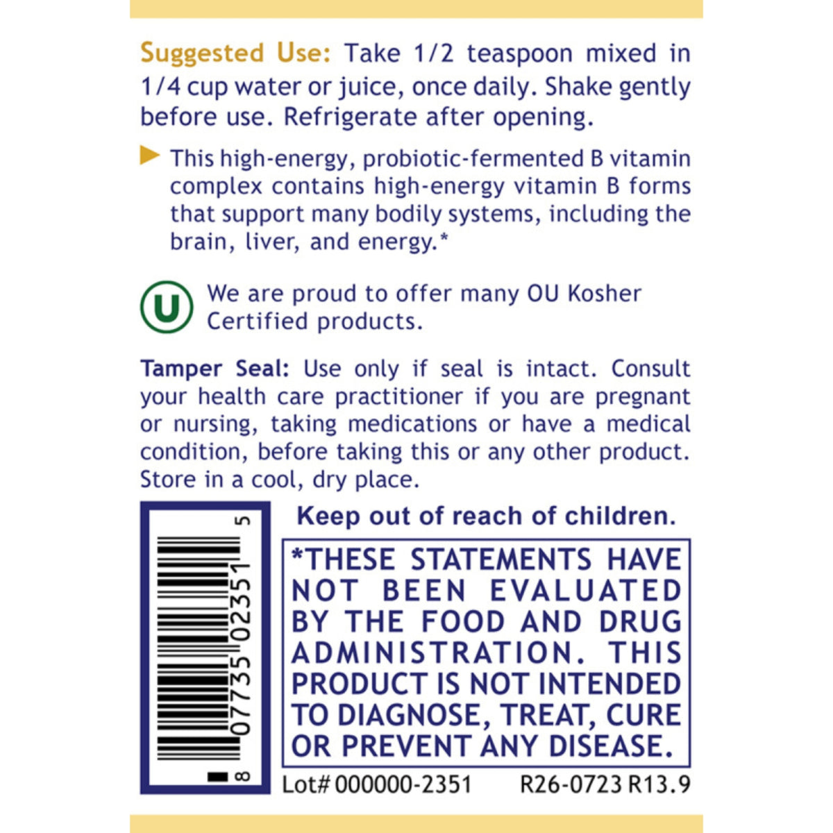 Premier Research Labs, Max B-ND, 8 fl oz