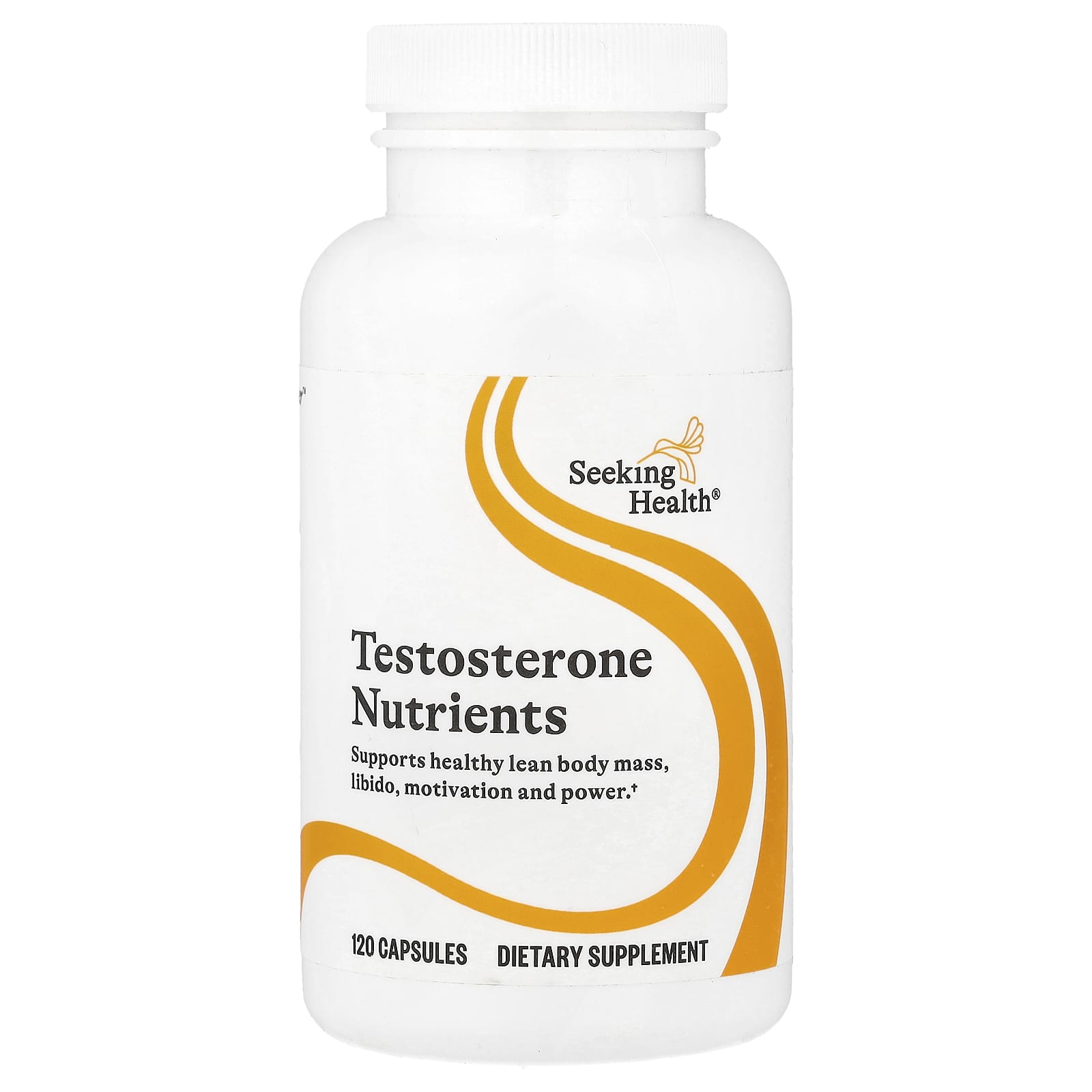Seeking Health, Testosterone Nutrients, 120 Capsules UPC 810007521893 | HiLife Vitamins