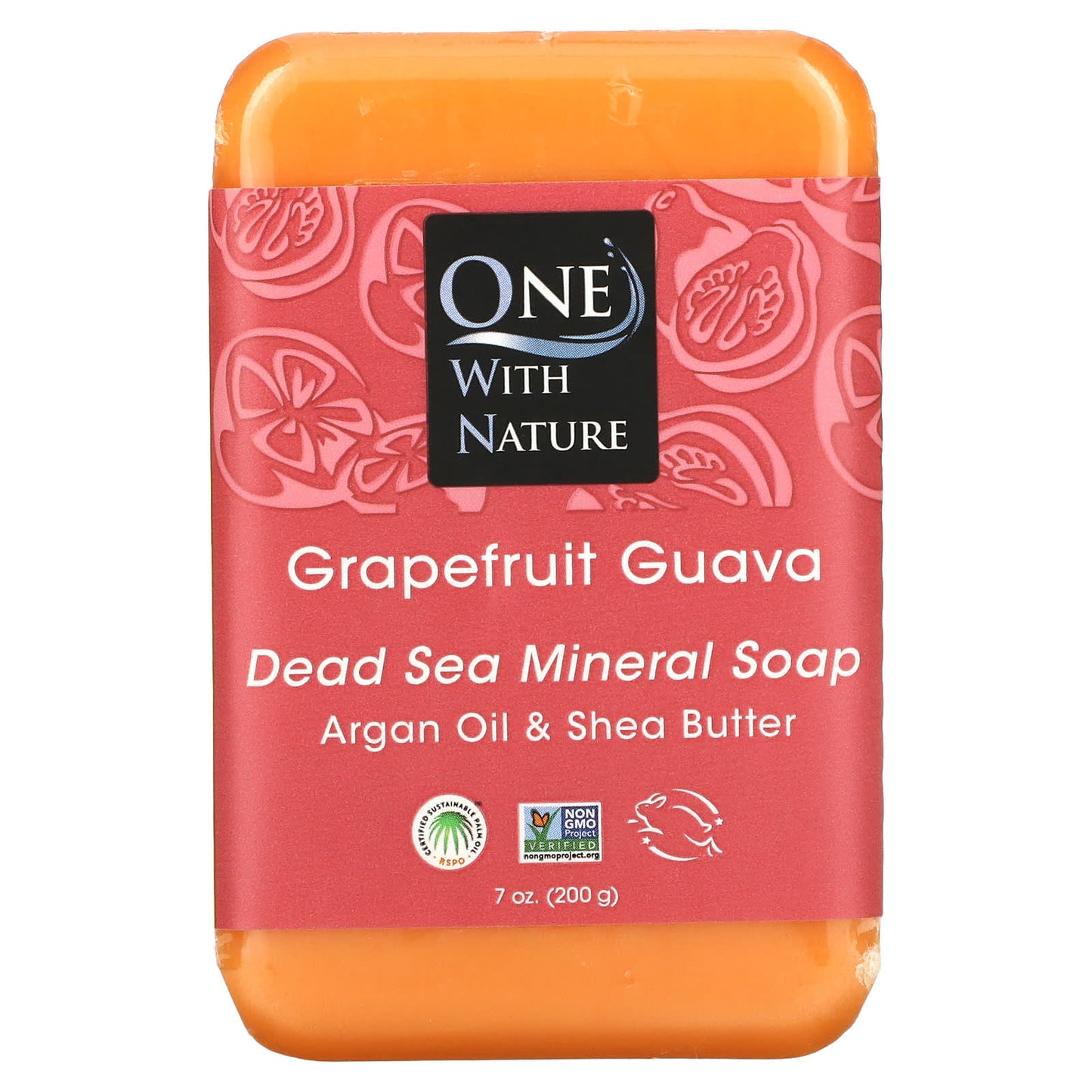 ONE WITH NATURE, Dead Sea Mineral Grapefruit Guava, 7 OUNCE UPC 812281010346 | Hilife Vitamins