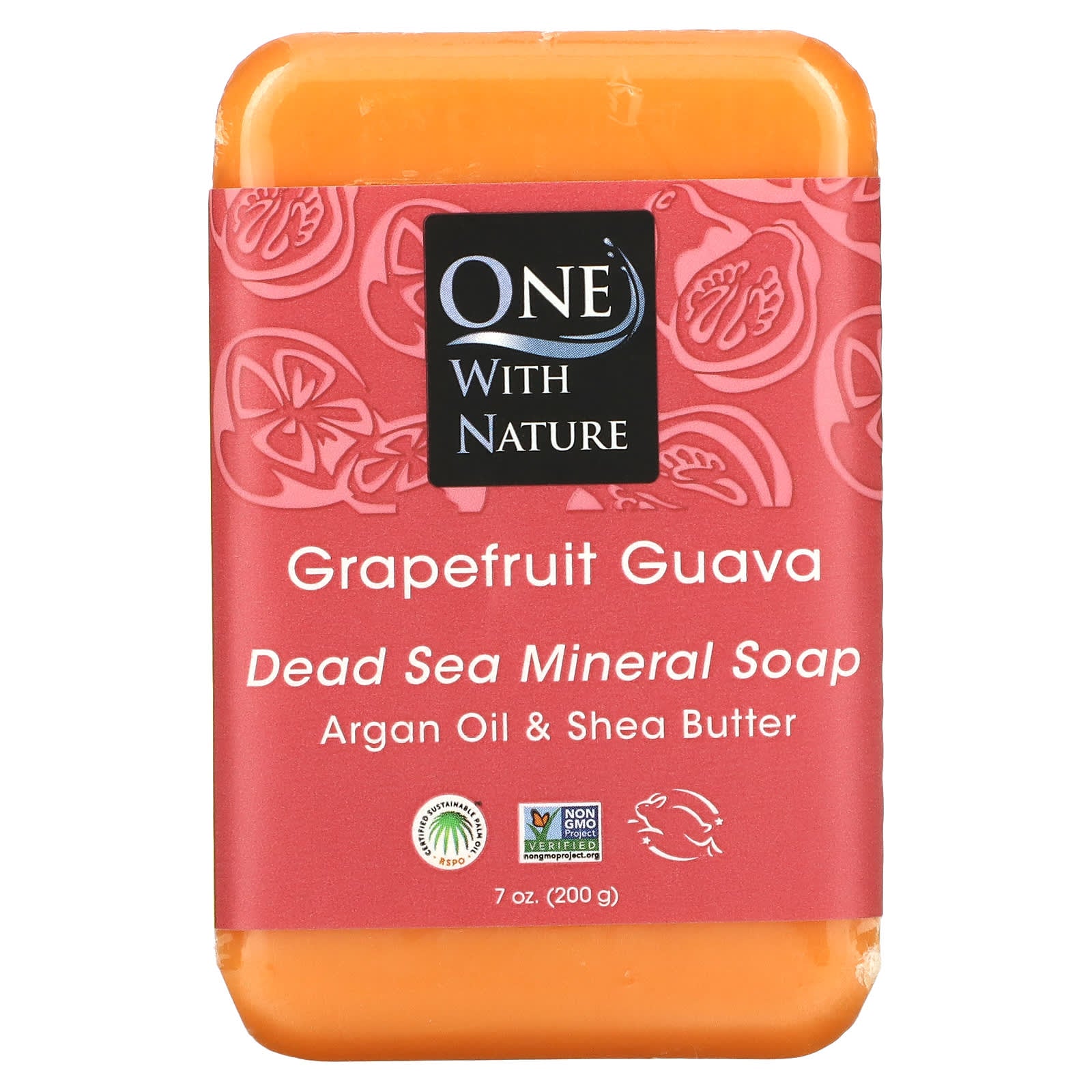 ONE WITH NATURE, Dead Sea Mineral Grapefruit Guava, 7 OUNCE UPC 812281010346 | Hilife Vitamins