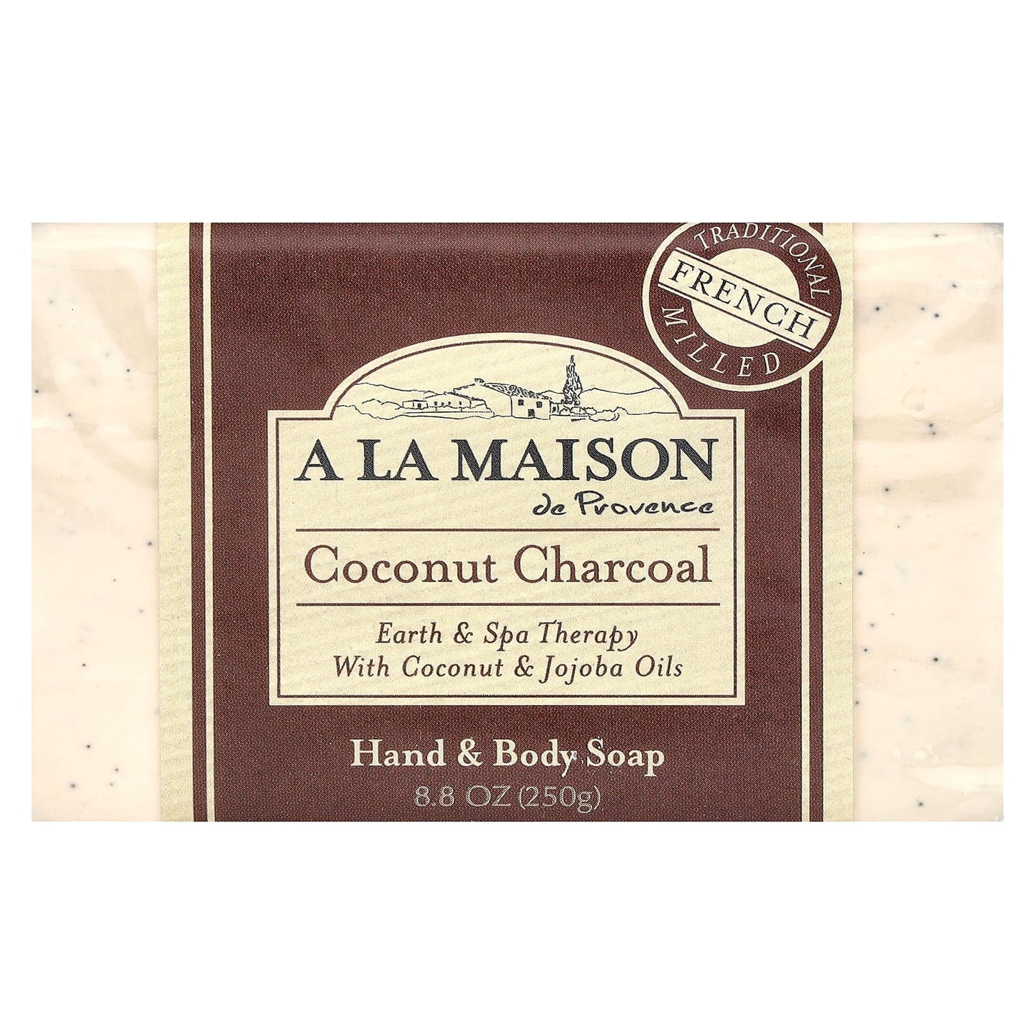 A LA MAISON, Bar Soap Coconut Charcoal, 8.8 OUNCE UPC 817252012909 | HiLife Vitamins