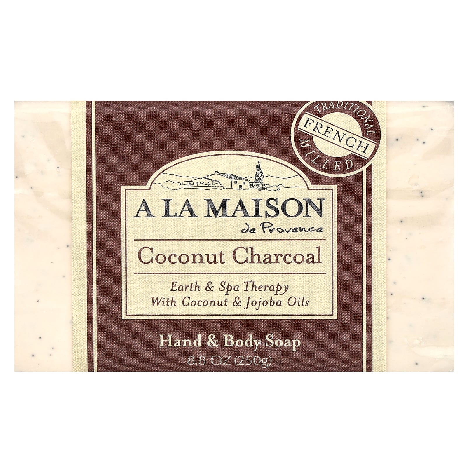 A LA MAISON, Bar Soap Coconut Charcoal, 8.8 OUNCE UPC 817252012909 | HiLife Vitamins
