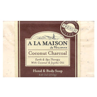 A LA MAISON, Bar Soap Coconut Charcoal, 8.8 OUNCE UPC 817252012909 | HiLife Vitamins