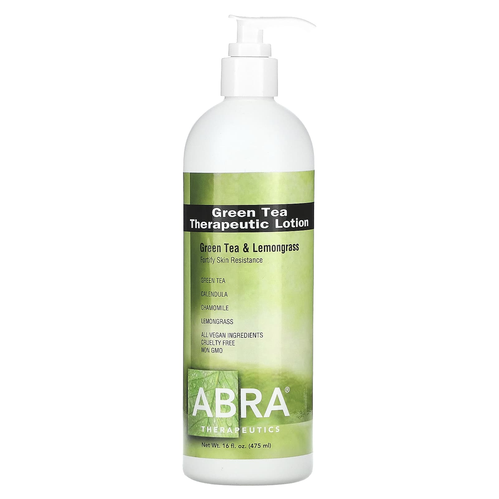 Abra Therapeutics, Green Tea Lotion, 16 Oz UPC 021204161045 | Hilife Vitamins