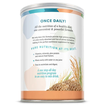 All-One Nutritech, All One® Rice Base Multiple Vitamin & Mineral Powder, Unflavored, 2.2 lbs. (1000 Grams) UPC 052534402003 | HiLife Vitamins