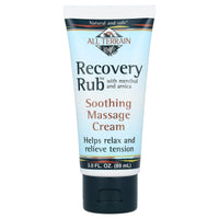 All Terrain Company, Recovery Rub (tube), 3 Oz UPC 608503040235 | HiLife Vitamins
