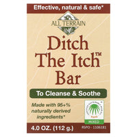 All Terrain Company, Ditch The Itch Bar Soap, 4 Oz UPC 608503060028 | HiLife Vitamins