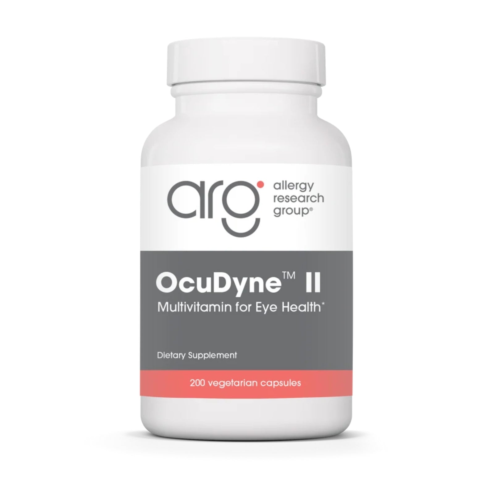 Allergy Research Group, OcuDyne™ II, 200 Vegetarian Capsules UPC 713947710801 | Hilife Vitamins