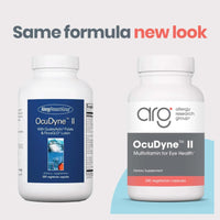Allergy Research Group, OcuDyne™ II, 200 Vegetarian Capsules UPC 713947710801 | Hilife Vitamins