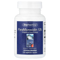 Allergy Research Group, ParaMicrocidin 125 Grapefruit Seed Extract, 150 Capsules UPC 713947700406 | HiLife Vitamins