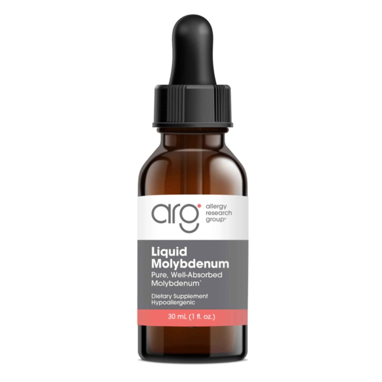 Allergy Research Group, Liquid Molybdenum, 1 Fl Oz UPC 713947707009 | HiLife Vitamins