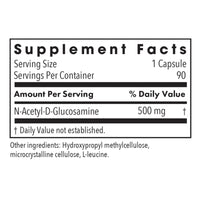 Allergy Research Group, N-Acetyl Glucosamine (NAG), 90 Vegetarian Capsules UPC 713947711402 | Hilife Vitamins