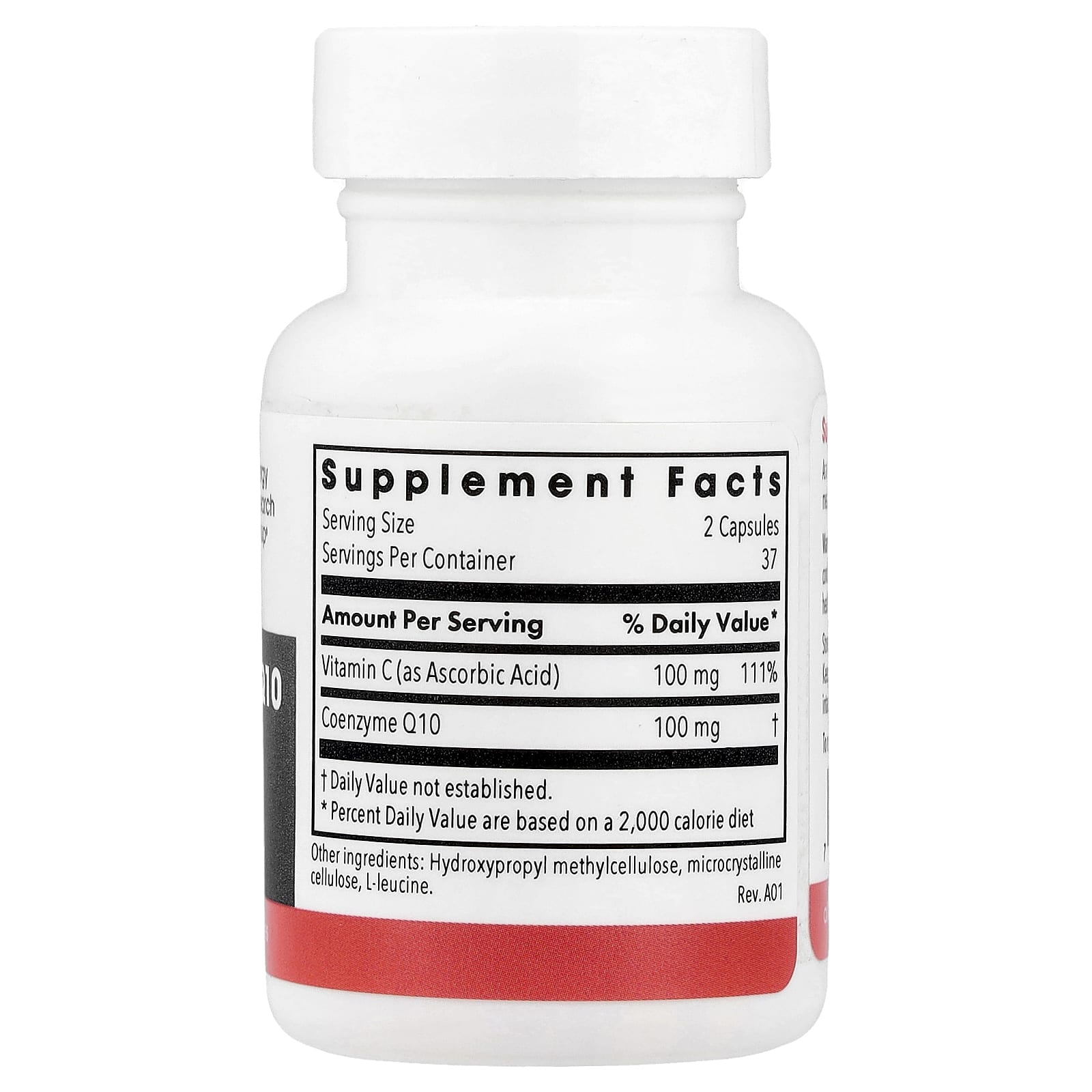 Allergy Research Group, Coenzyme Q10 With Vitamin C, 75 Vegetarian Capsules UPC 713947712201 | HiLife Vitamins