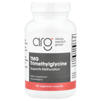 Allergy Research Group, TMG, 100 Vegetarian Capsules UPC 713947732308 | HiLife Vitamins