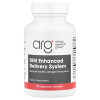 Allergy Research Group, DIM Enhanced Delivery System, 120 Vegetarian Capsules UPC 713947741409 | HiLife Vitamins