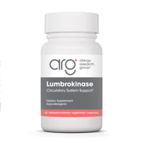 Allergy Research Group, Lumbrokinase, 60 Delayed-Release Vegetarian Capsules UPC 713947761407 | Hilife Vitamins