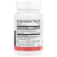 Allergy Research Group, QuatreActiv Folate 4th Generation 5-MTHF, 90 Vegetarian Capsules UPC 713947765306 | HiLife Vitamins