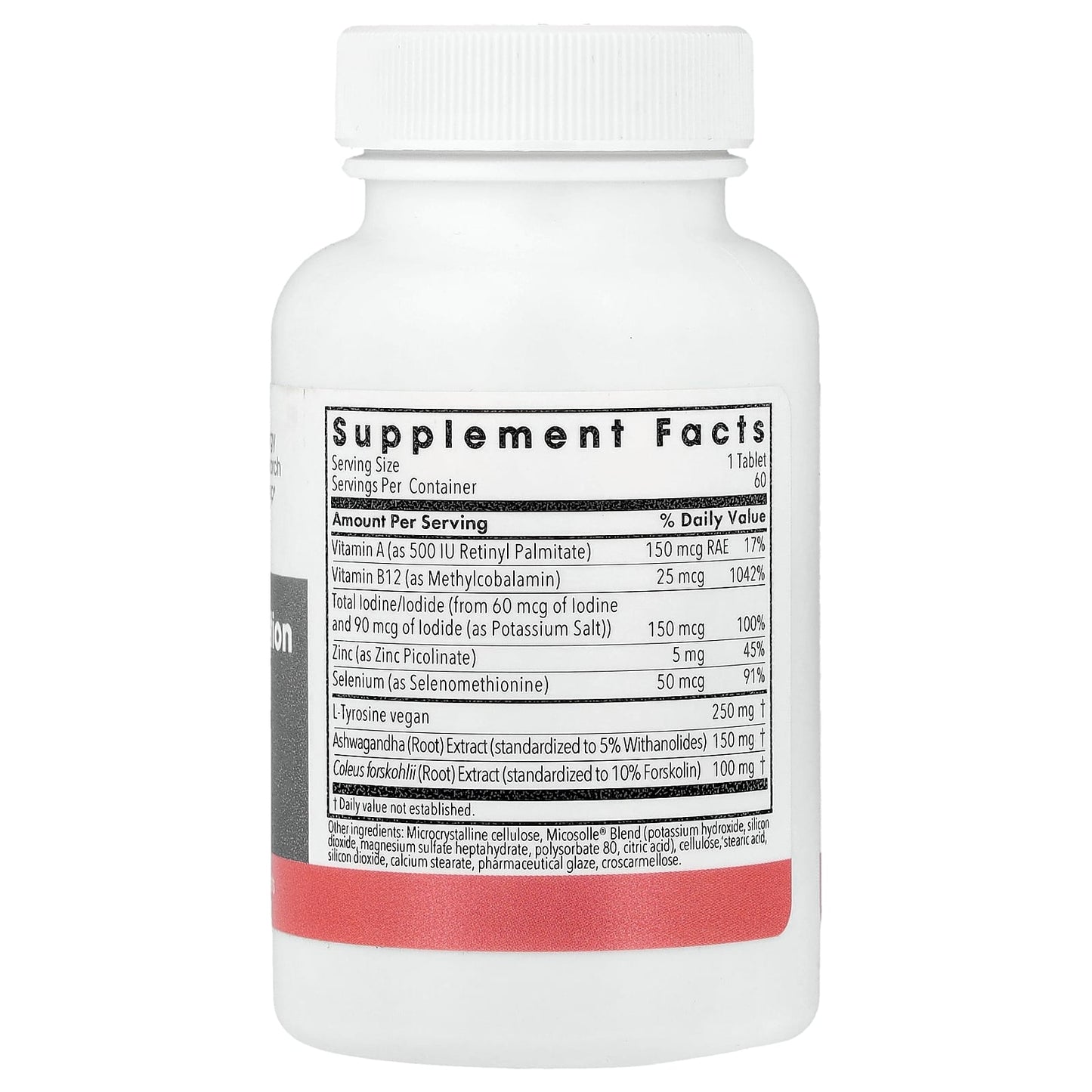 Allergy Research Group, Thyroid Nutrition with Iodoral®, 60 Vegetarian Tablets UPC 713947776708 | HiLife Vitamins
