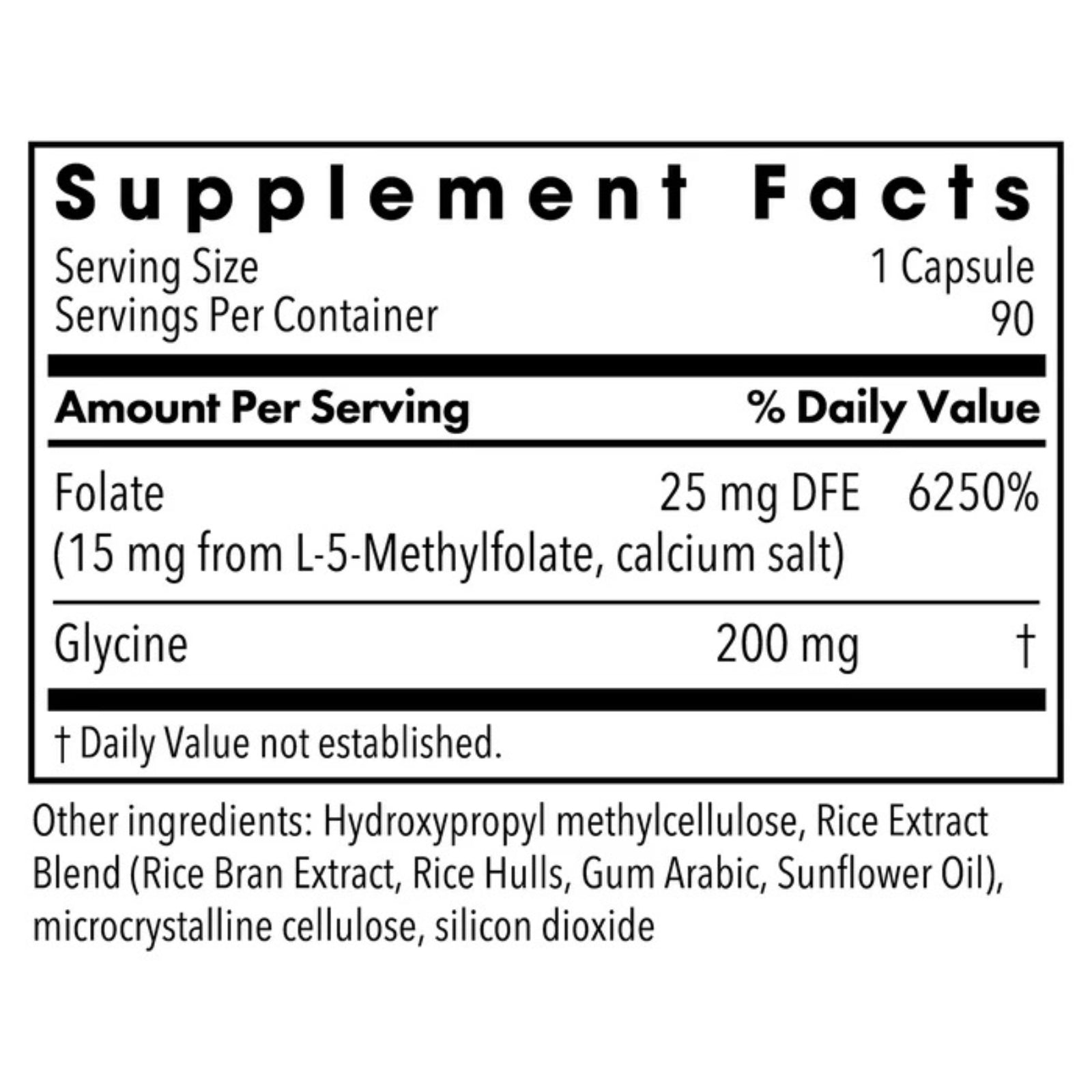 Allergy Research Group, MethylPro® L-Methylfolate 15 mg, 60 Vegetarian Capsules UPC 838287008125 | Hilife Vitamins