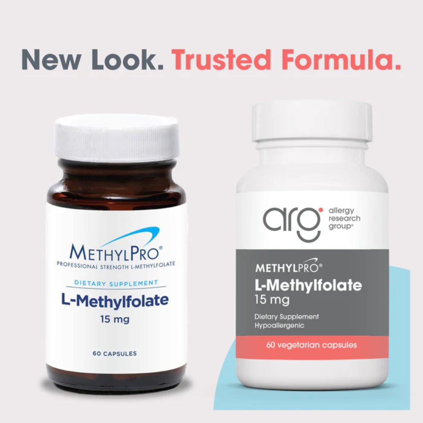 Allergy Research Group, MethylPro® L-Methylfolate 15 mg, 60 Vegetarian Capsules UPC 838287008125 | Hilife Vitamins