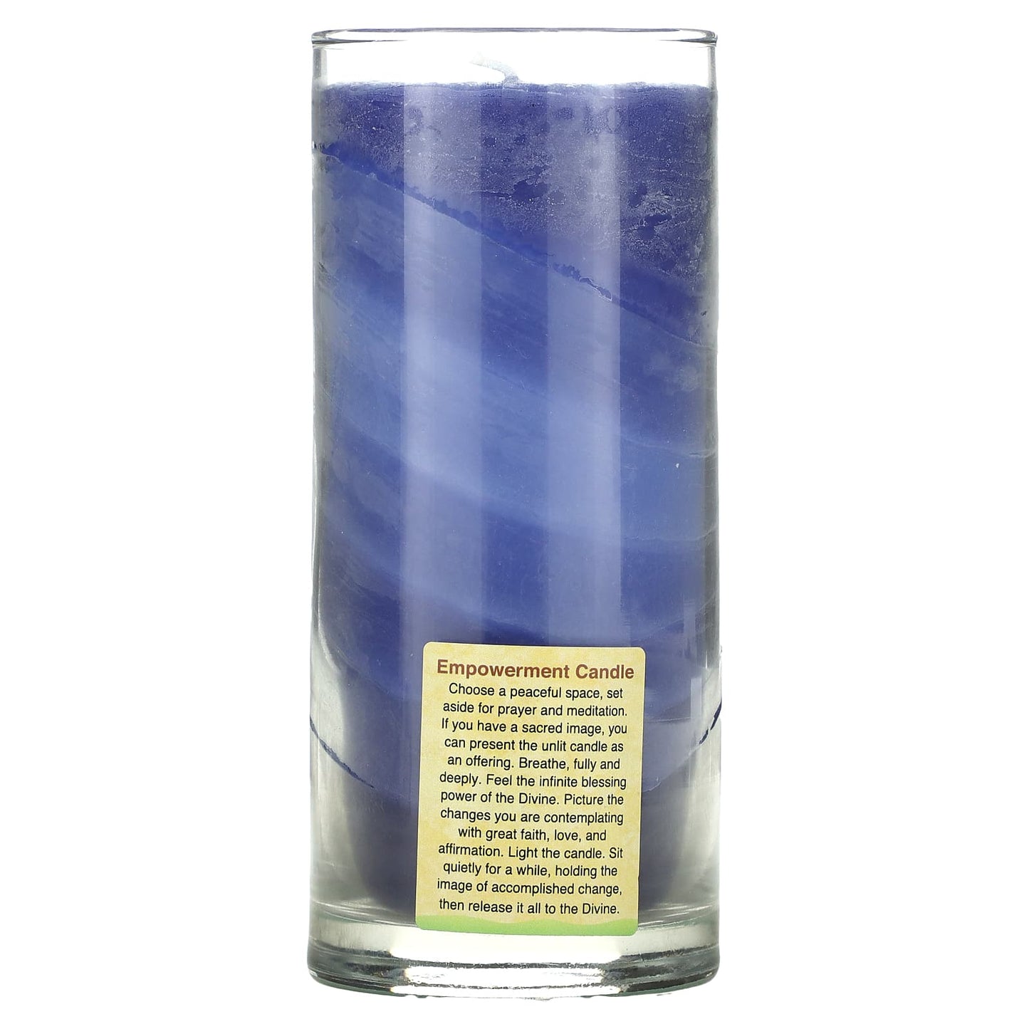 Aloha, Candle Chakra Energy Jar Abundance Indigo, 11 Oz UPC 760860261026 | HiLife Vitamins