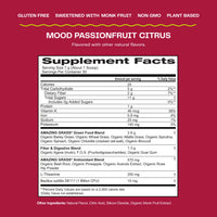 Amazing Grass, Greens Blend, Mood, Passionfruit Citrus, 7.4 oz (210 G) UPC 829835009152 | HiLife Vitamins