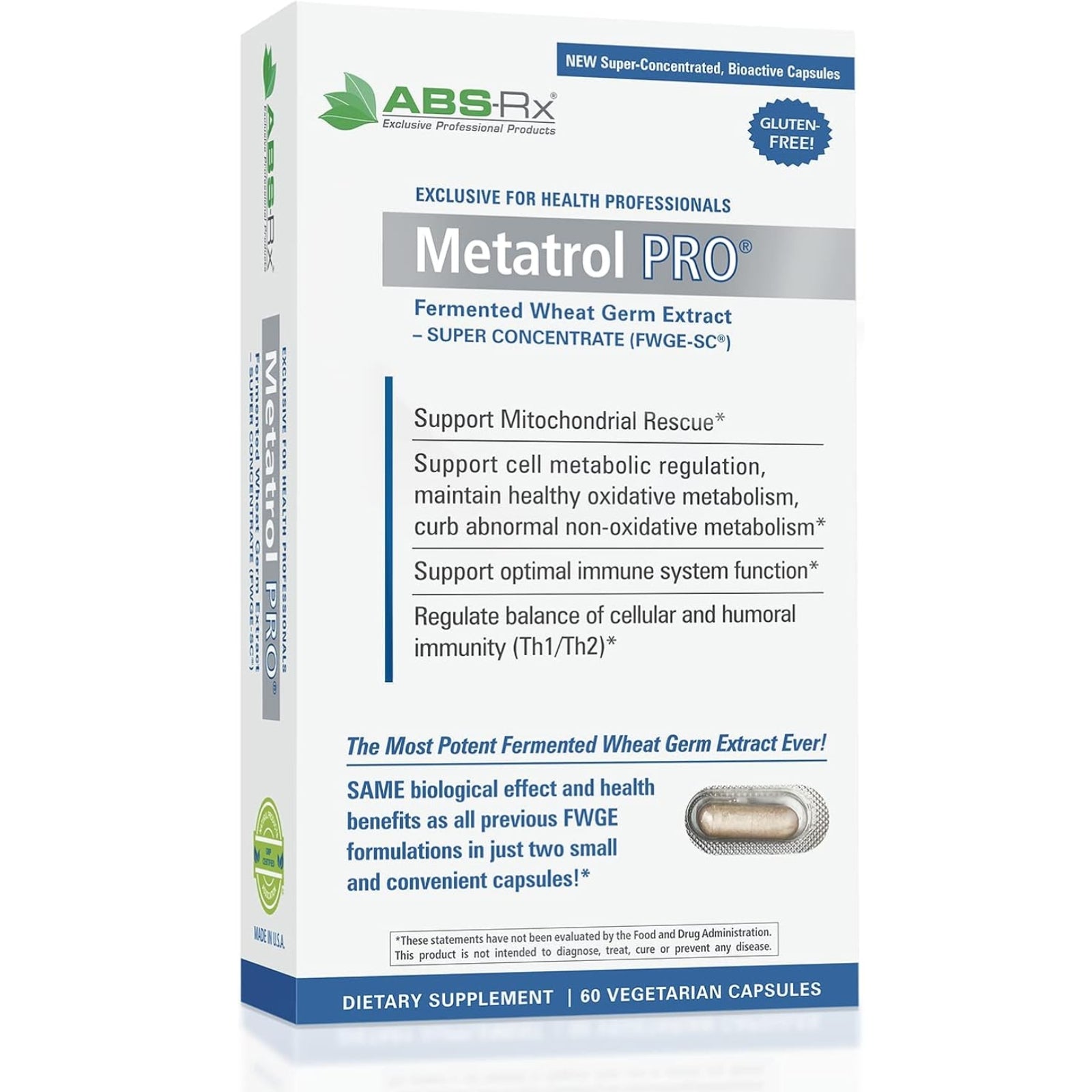 American BioSciences, Metatrol PRO®, 60 Capsules UPC 678226042601 | HiLife Vitamins