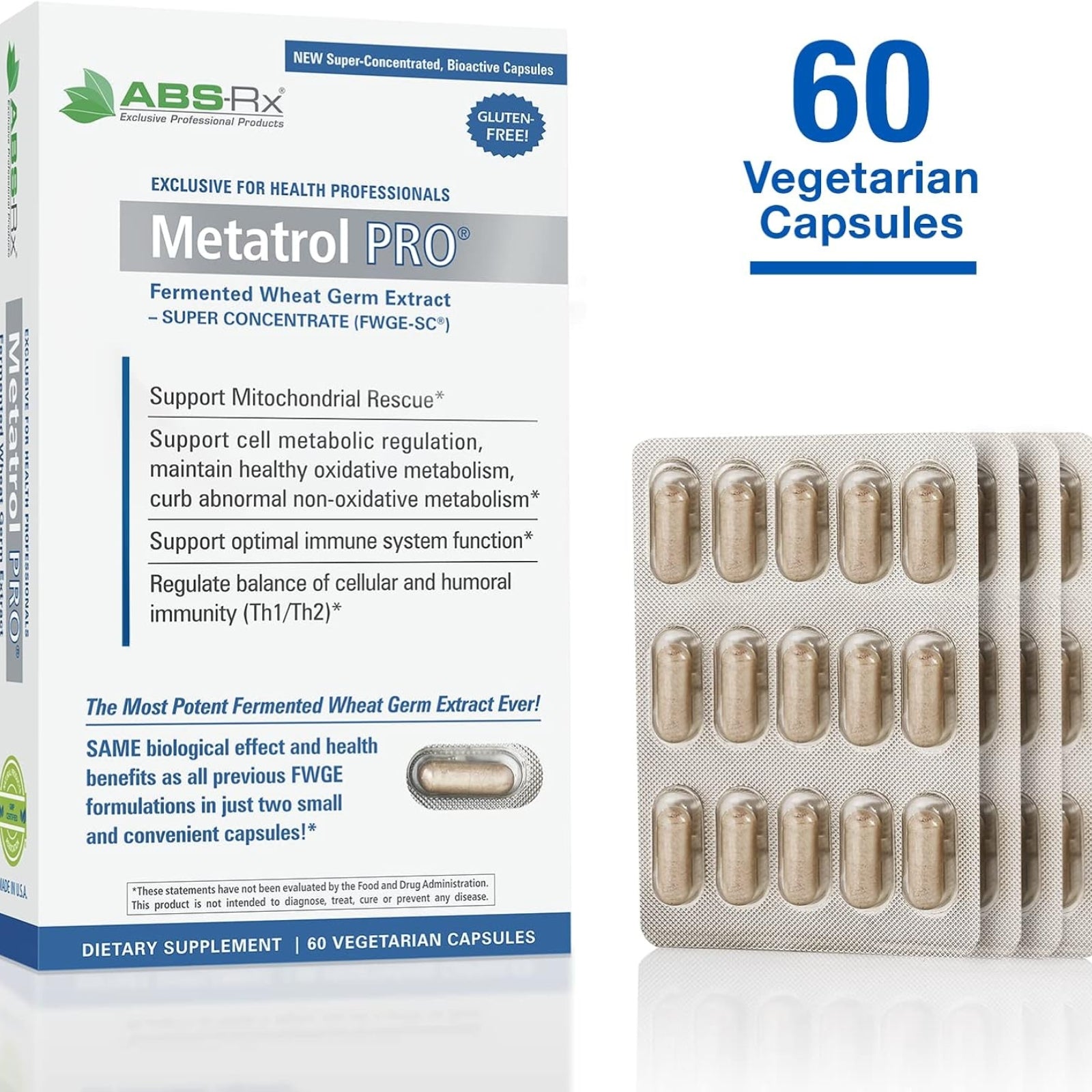 American BioSciences, Metatrol PRO®, 60 Capsules - 678226042601 | Hilife Vitamins