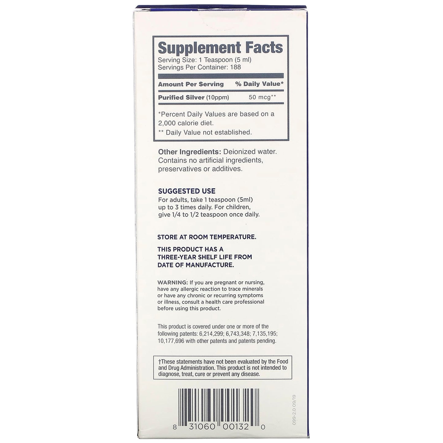 American Biotech Labs, Silver Biotics, Daily Liquid Immune Support, 32 fl oz UPC 831060001320 | Hilife Vitamins