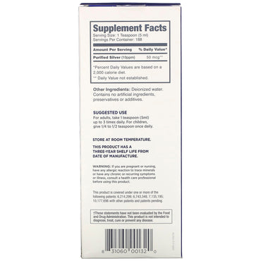 American Biotech Labs, Silver Biotics, Daily Liquid Immune Support, 32 fl oz UPC 831060001320 | Hilife Vitamins