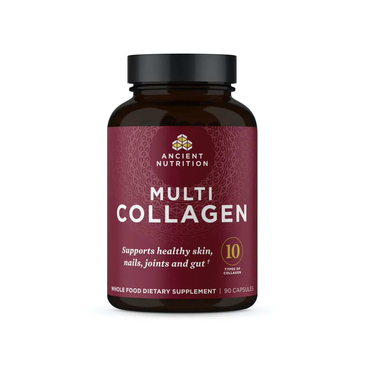 Ancient Nutrition, Multi Collagen, 90 Capsules UPC 858109006214 | HiLife Vitamins