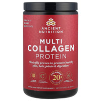 Ancient Nutrition, Multi Collagen Protein Powder, 16 oz (454.5 g) UPC 858109006115 | Hilife Vitamins