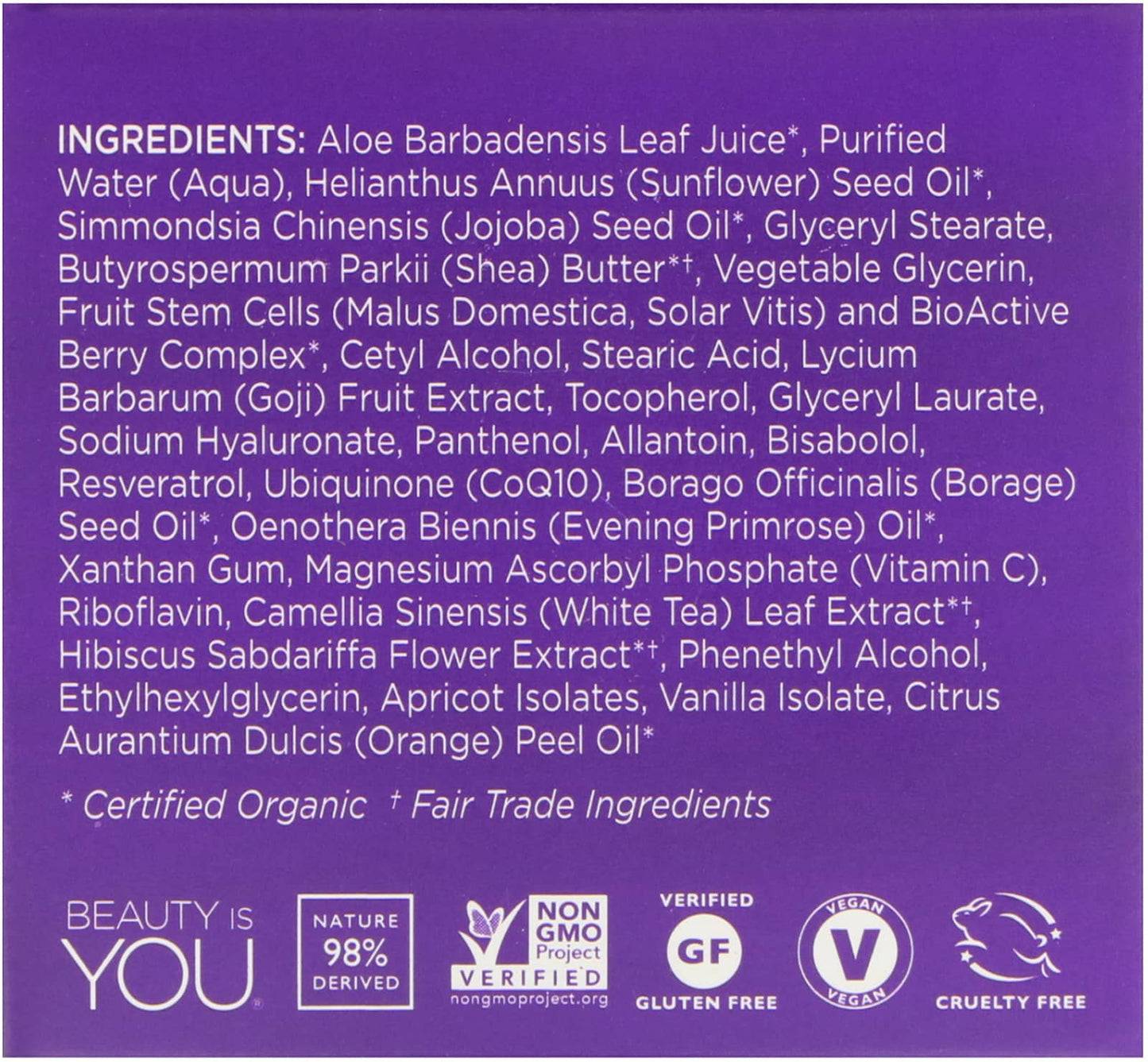 Andalou Naturals, Goji Peptide Perfecting Cream, Age Defying, 1.7 Oz UPC 859975002294 | Hilife Vitamins