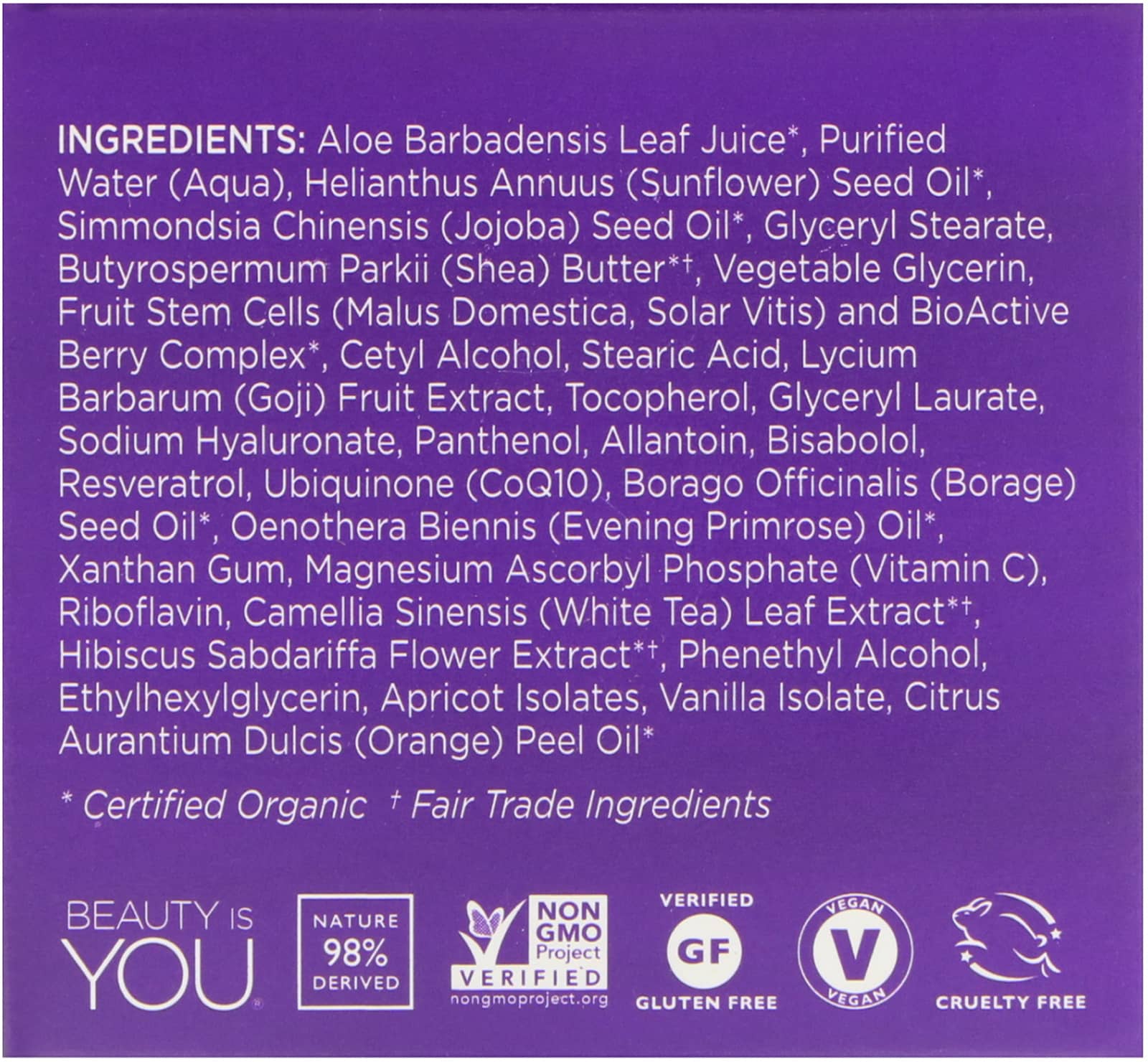 Andalou Naturals, Goji Peptide Perfecting Cream, Age Defying, 1.7 Oz UPC 859975002294 | Hilife Vitamins