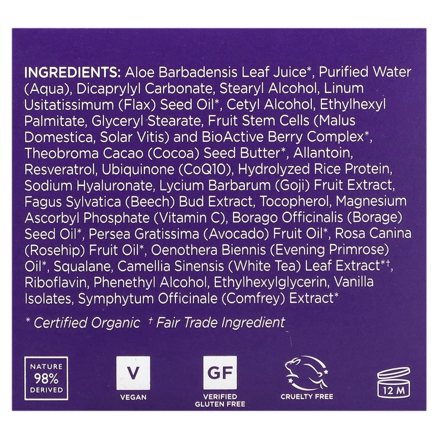 Andalou Naturals, Night Repair Cream, Resveratrol Q10, 1.7 oz (50 g) UPC 859975002317 | Hilife Vitamins
